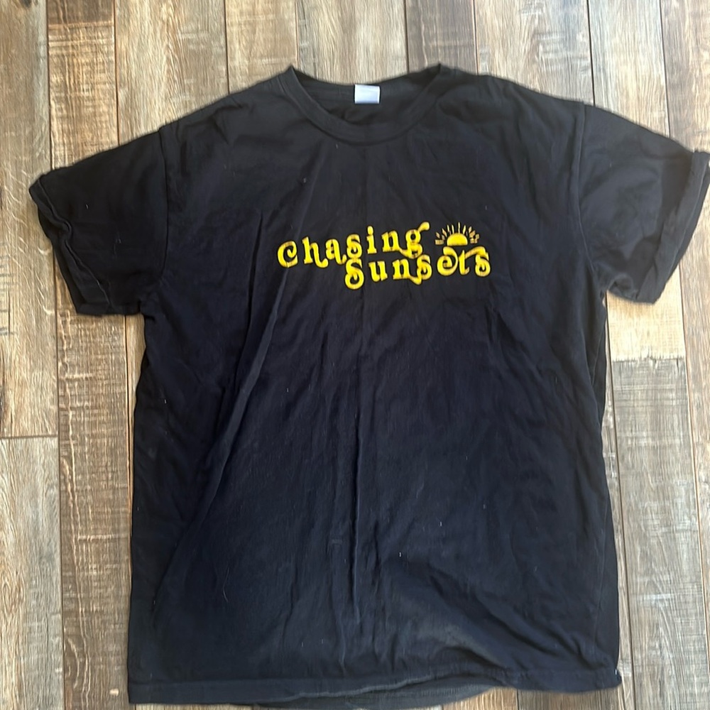 Live life T-shirt, woman size medium